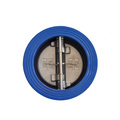 High Quality DI DN150 Rubber Non Return Wafer Type Dual Plate Check Valve